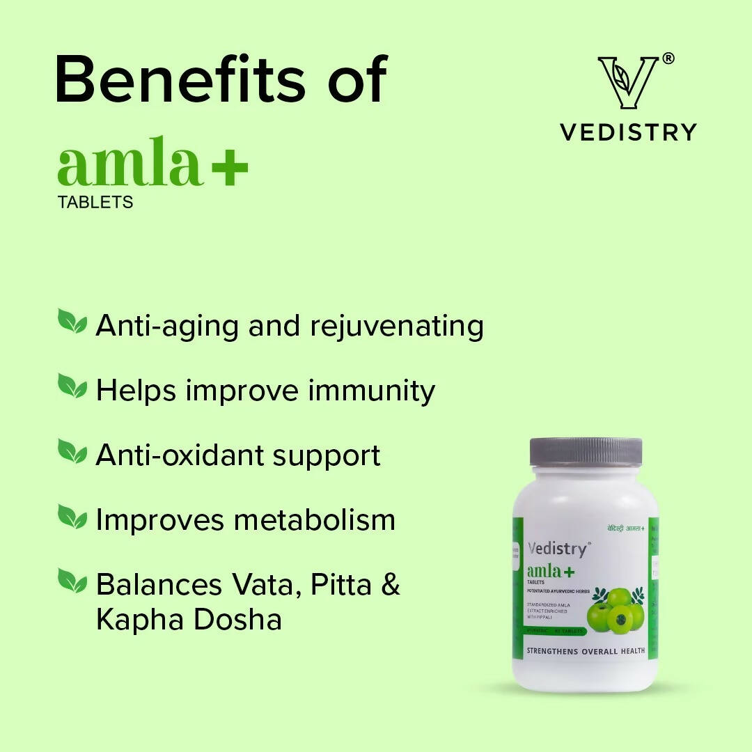 Vedistry Amla Tablets - Swadesiicart