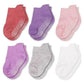 AHC Baby Socks Anti Slip Anti Skid Soft Cotton Blended Ankle length Socks With Grip