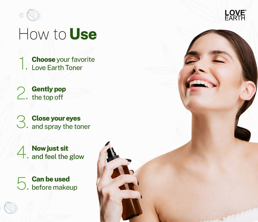 Love Earth Collagen Boosting Toner - Swadesiicart