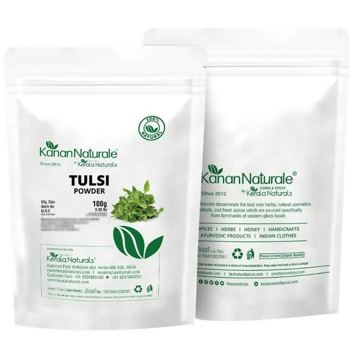Kerala Naturals Organic Tulsi Powder | Swadesiicart