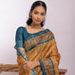Vishnu Weaves Women's Yellow Soft Tussar Silk Zari Woven Saree with Blouse - Swadesiicart