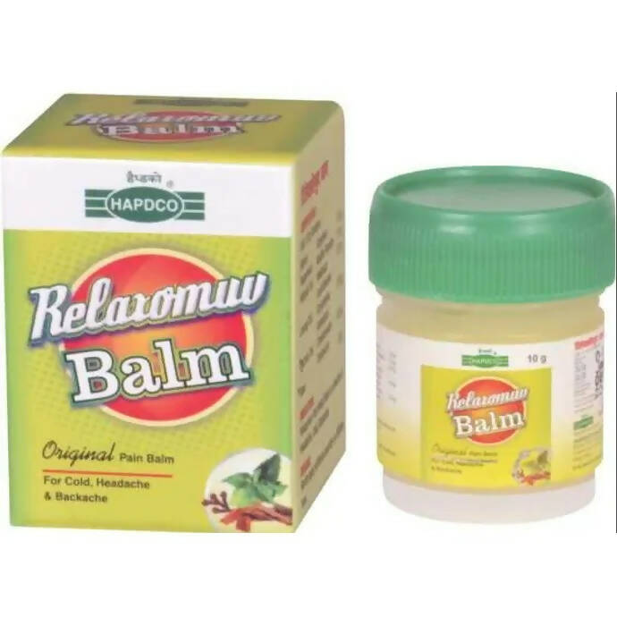 Hapdco Relaxomuv Balm - Swadesiicart
