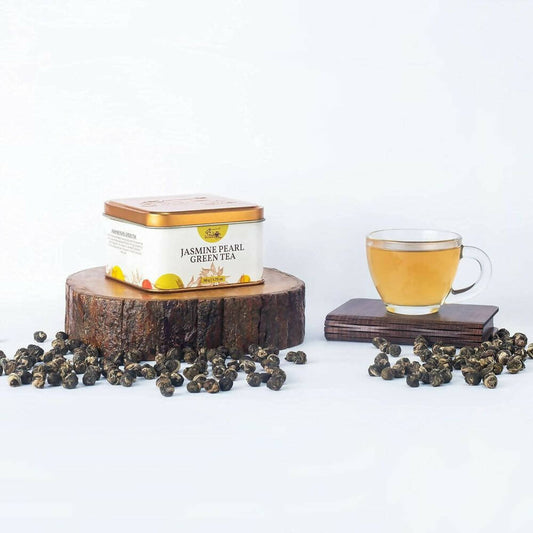 The Indian Chai - Jasmine Pearl Green Tea | Swadesiicart