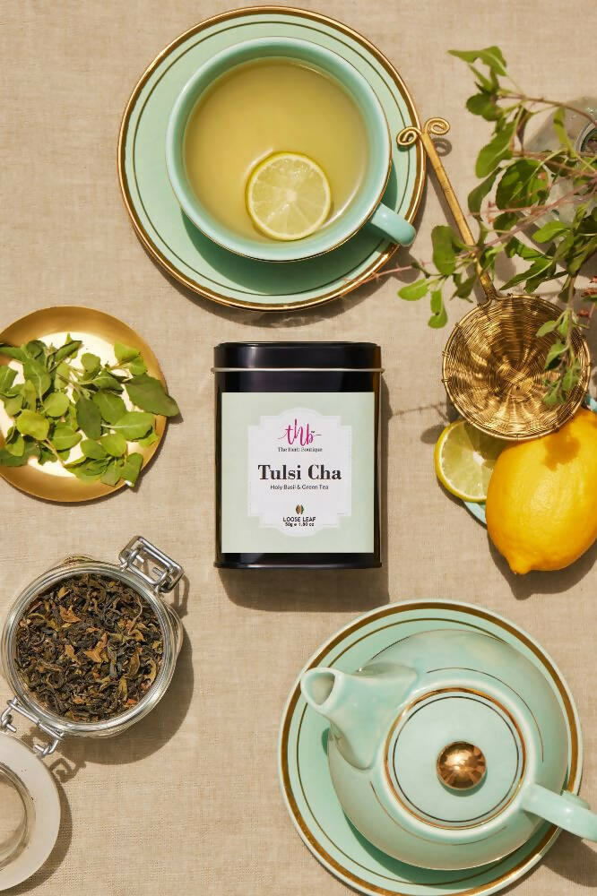 The Herb Boutique Tulsi Cha - Swadesiicart