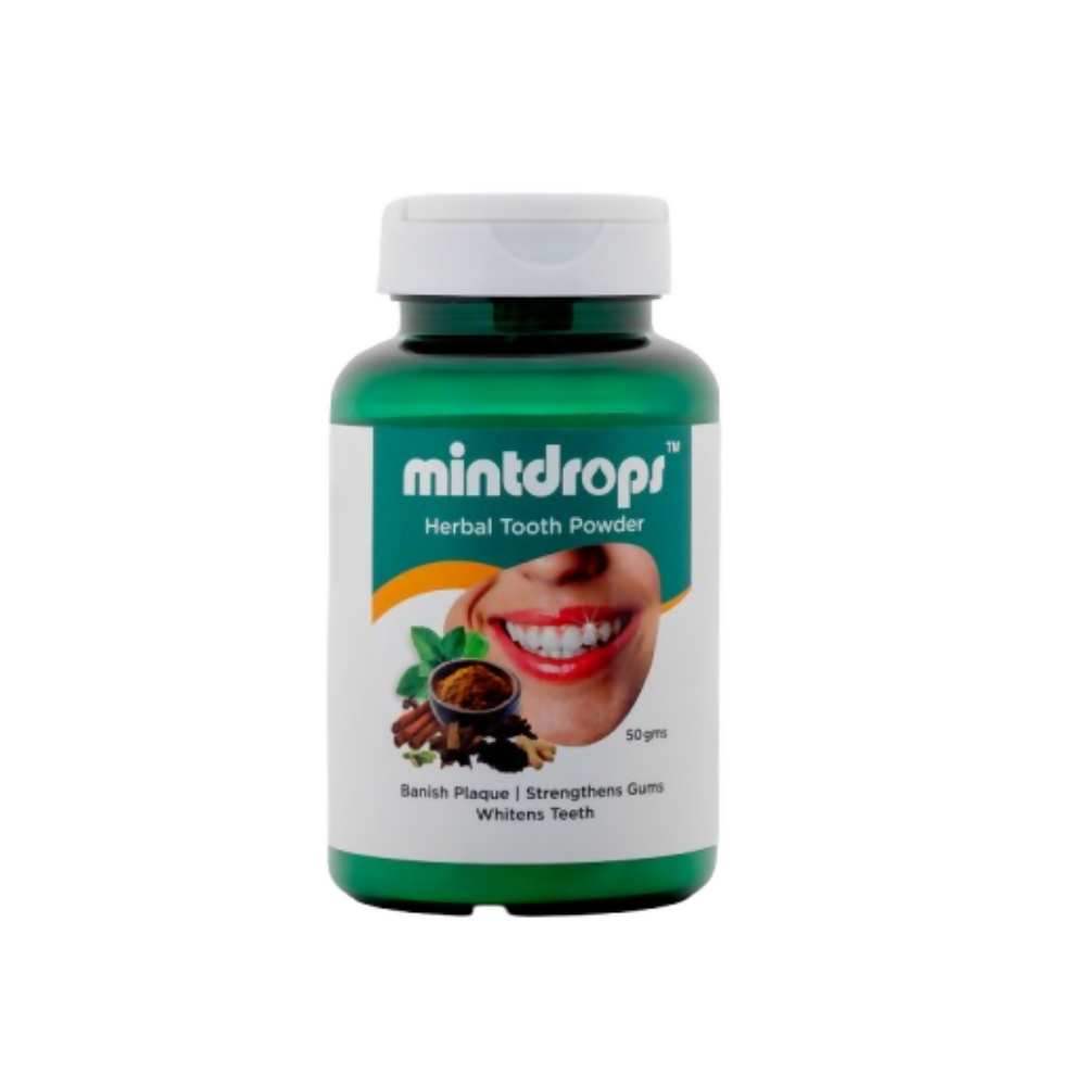 Mintdrops Herbal Tooth Powder | Swadesiicart