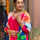 Partywear Designer Tameta Viscos Chanderi Stitched Suit With Dupatta - Tanisha | Swadesiicart