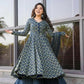 Aayaa Designer Printed Cotton Silk Suit - Multi Color