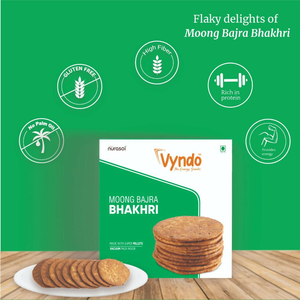 Vyndo Moong Bajra Bhakhri - Swadesiicart