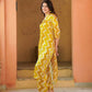 Aayaa Pure Muslin printed Kurti & Pant - Multi Color