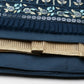 House of Panchhi Navy Blue Net Sequinse Work Lehenga & Blouse, Dupatta | Swadesiicart