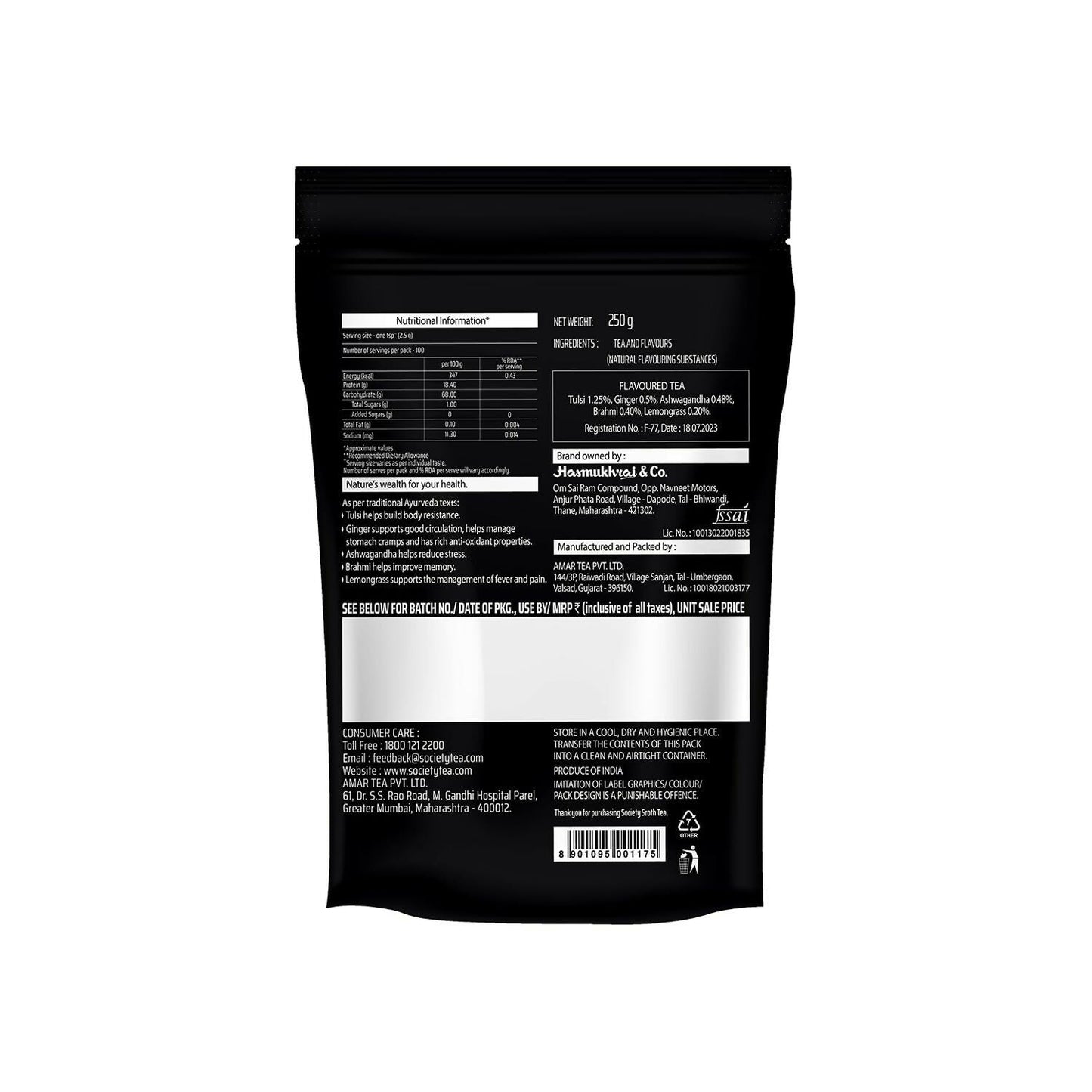 Society Sroth Tea Pouch | Swadesiicart