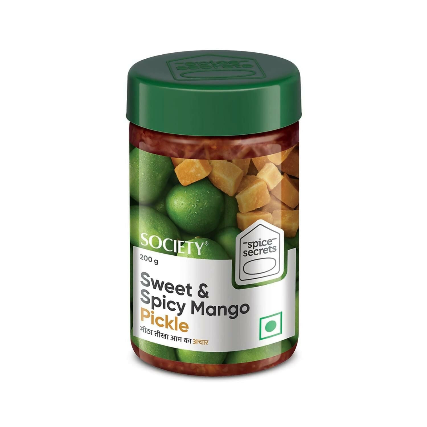 Society Sweet & Spicy Mango Pickle Jar | Swadesiicart