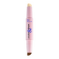 Blue Heaven Strobe & Shape Highlighter And Contour Duo Stick - Magnificent Deep (Medium To Dusky)