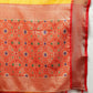 Lorenvalley Fashion Yellow Organza Silk Woven Design with Meenakari Weaving Saree - Swadesiicart