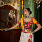 AI Fashion White Maslin Cotton Designer Navratri Lehenga Choli Collection