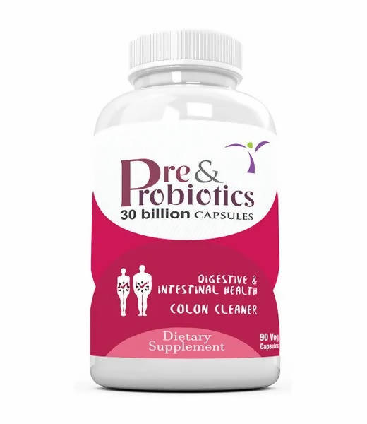 Ramini Bio Nutrition Pre & Probiotics 30 Billion Veg Capsules | Swadesiicart