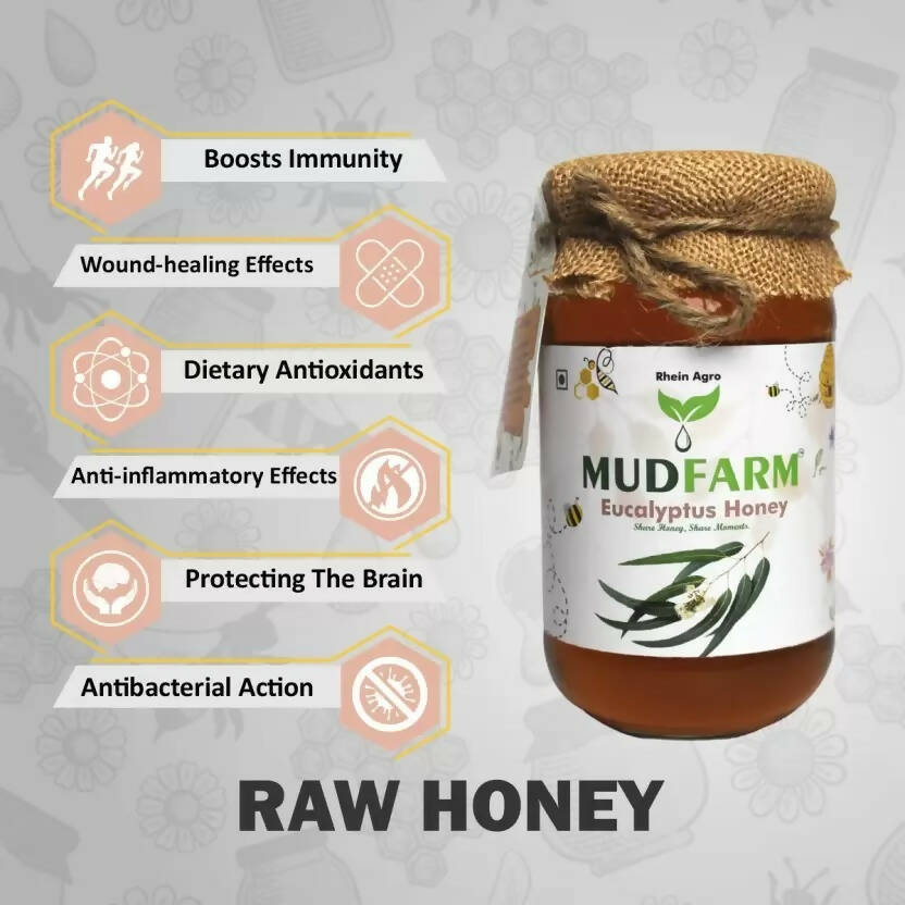 Mudfarm Eucalyp Honey - Swadesiicart