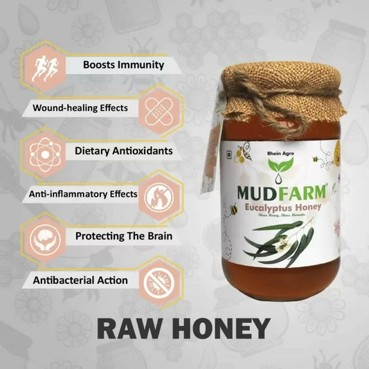 Mudfarm Eucalyp Honey - Swadesiicart
