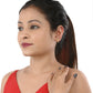 AanyaCentric Elegant Gold-Polished Ad American Diamond Earrings for Women Girls of All Ages