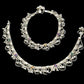 AanyaCentric Silver Plated White Metal Payal Indian Traditional Ethnic Fashion Imitation Jewellery Foot Chain | Swadesiicart