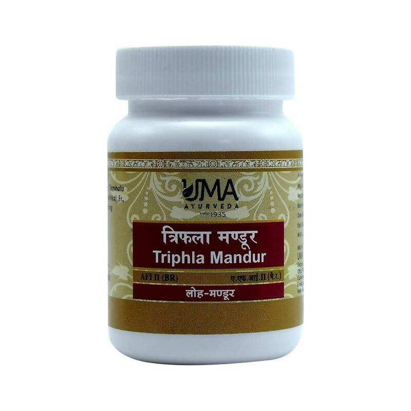 Uma Ayurveda Triphala Mandur Tablets - Uma Ayurveda