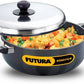 Hawkins Futura Non-stick All-Purpose Pan Handi 3 L with Lid (NAP30) - Swadesiicart