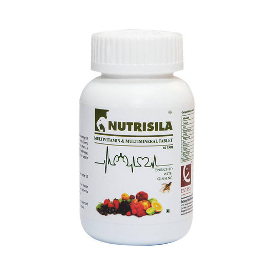 Extasy Nutrisila Multivitamin & Multimineral Tablets - EXTASY HEALTH CARE PVT LTD