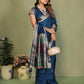 Anaita Navy Paithani Gala Silk Saree With Blouse