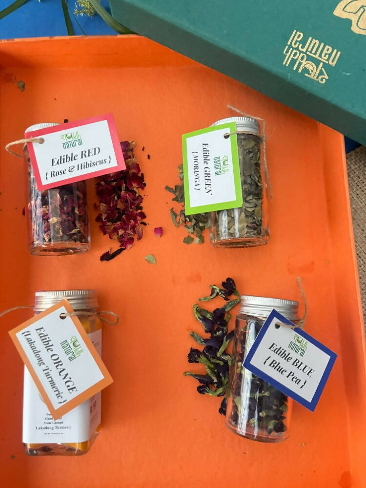 Shuddh Natural Edible Wholistic | Ayurvedic Thandai Powder | Healthy Colour | Holi Gift Hamper | Swadesiicart