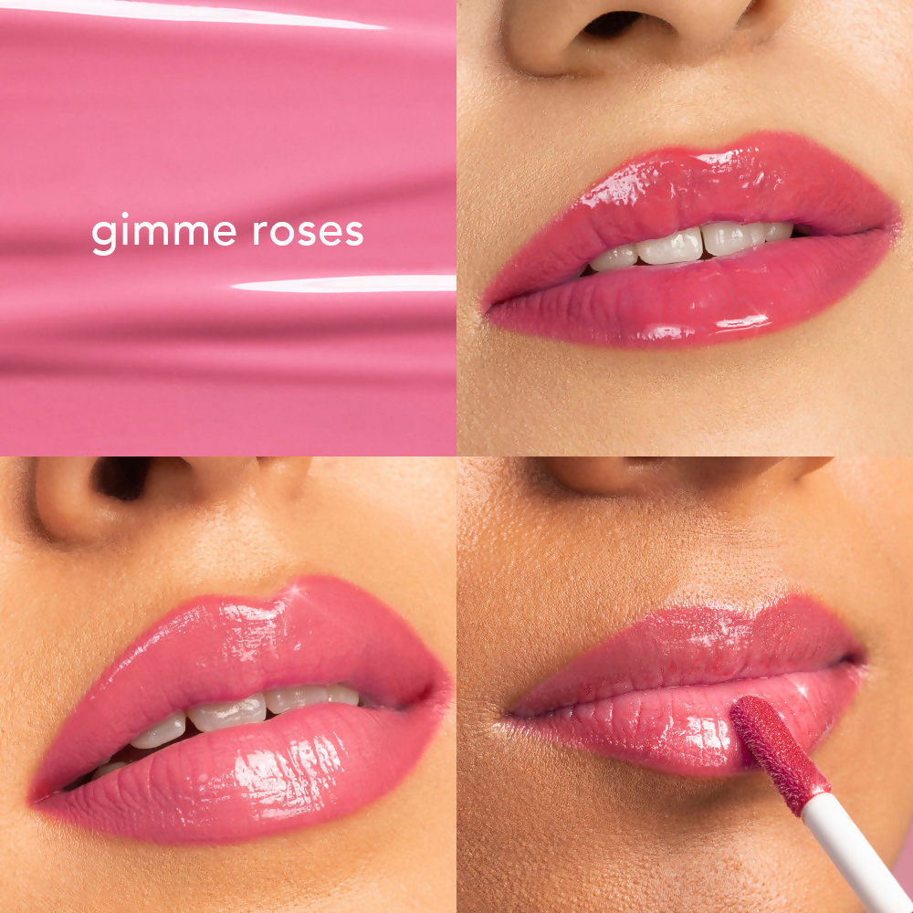 Kay Beauty FullFill Tinted Lip Plumping Gloss - Gimme Roses | Swadesiicart