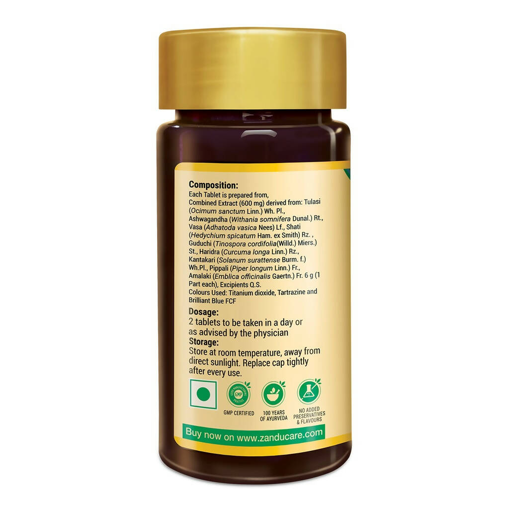 Zandu Pollution Shield Tablets - Swadesiicart