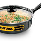 Hawkins Futura Non-stick Curry Pan 24 cm Diameter with Glass Lid 3.25 L (NCP325G) - Swadesiicart
