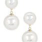 Duet Pearl Earrings- Ruby Raang | Swadesiicart