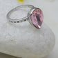 Blush Pink Ring- Ruby Raang | Swadesiicart
