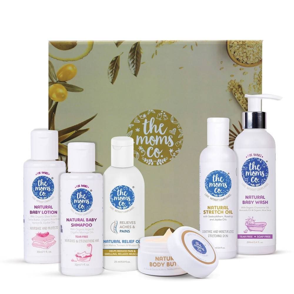 The Moms Co Natural Mom And Baby Starter Kit - Swadesiicart