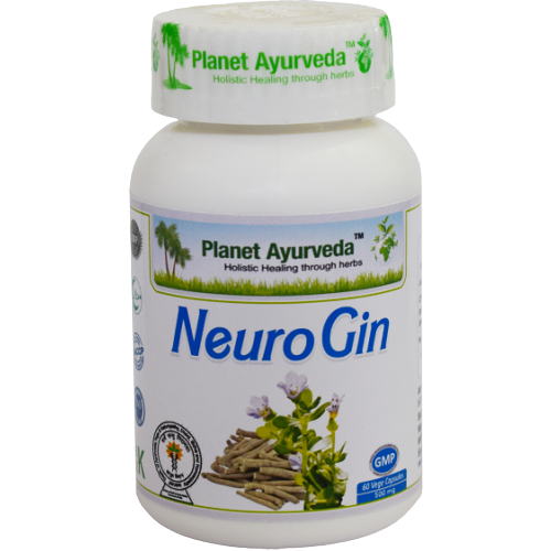 Planet Ayurveda Neuro Gin Capsules - Planet Ayurveda
