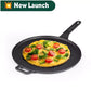 The Indus Valley CASTrong Cast Iron Tawa With Long Handle,Pre-seasoned, Nonstick, 100% Pure, Toxin-free, Induction, 28.5cm, 2.4kg