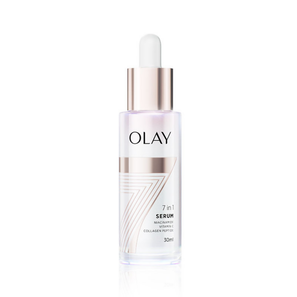 Olay 7in1 Serum with Niacinamide, Vitamin C, Collagen Peptides - Swadesiicart