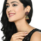Mominos Fashion Joharkamal Kundan work Jhumka with Maroon Beads - Swadesiicart