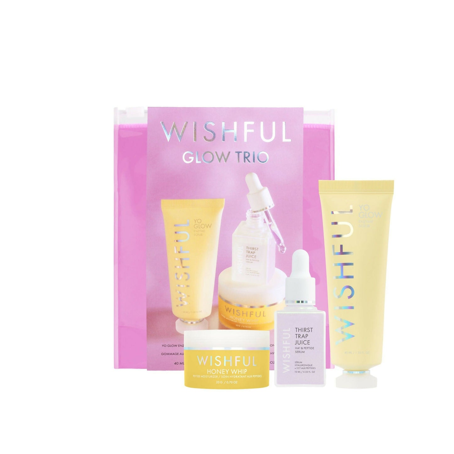 Wishful By Huda Beauty Glow Trio - Korean Skincare | Swadesiicart