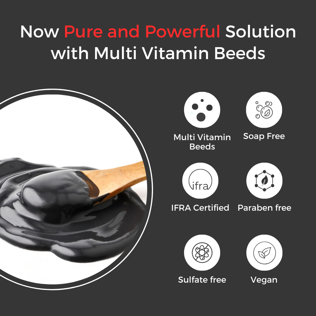 Prisa Organics Activated Charcoal Purifying Face Wash - Swadesiicart