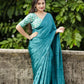 Rama Silk Blend Ethnic Motifs Saree with Unstitched Blouse - Hiral Fashion | Swadesiicart