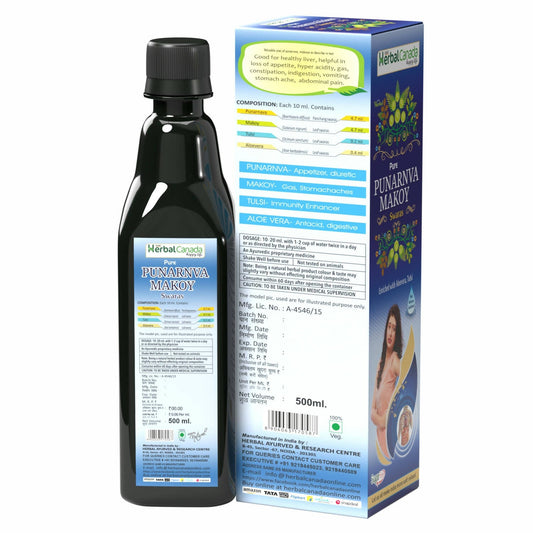 Herbal Canada Punarnva Makoy Juice - Swadesiicart
