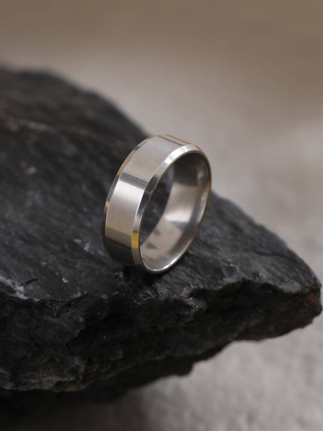 NVR Men's Stainless Steel Finger Ring - NR Retail-NVR