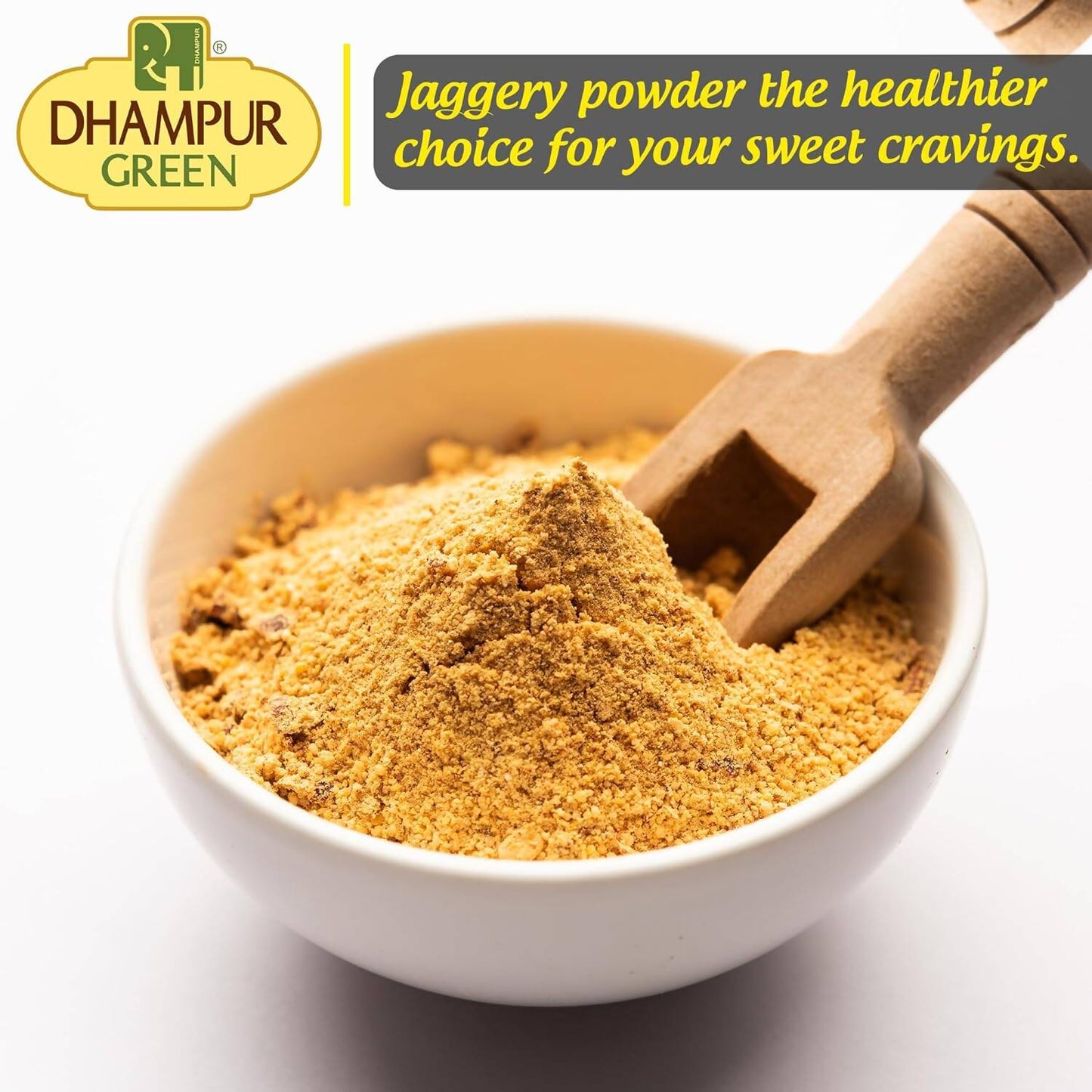 Dhampur Green Jaggery Powder - Swadesiicart