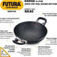 Hawkins Futura Non-stick Kadhai 30 cm Diameter 4 L (NK40) - Swadesiicart