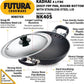 Hawkins Futura Non-stick Kadhai 30 cm Diameter with Lid 4 L (NK40S) - Swadesiicart