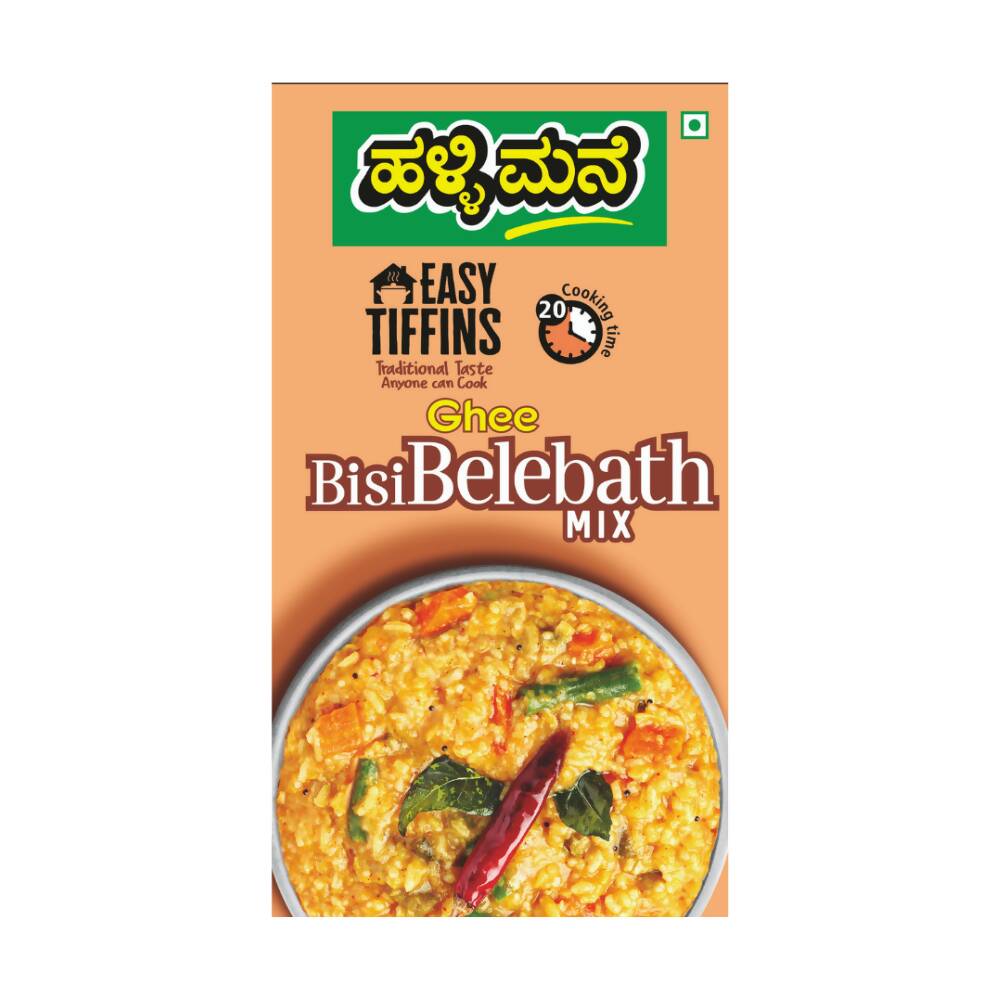 Hallimane Ghee Bisibelebath Mix - Hallimane