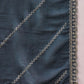 Blue Muslin Embroidered Saree with Unstitched Blouse Piece - Satya