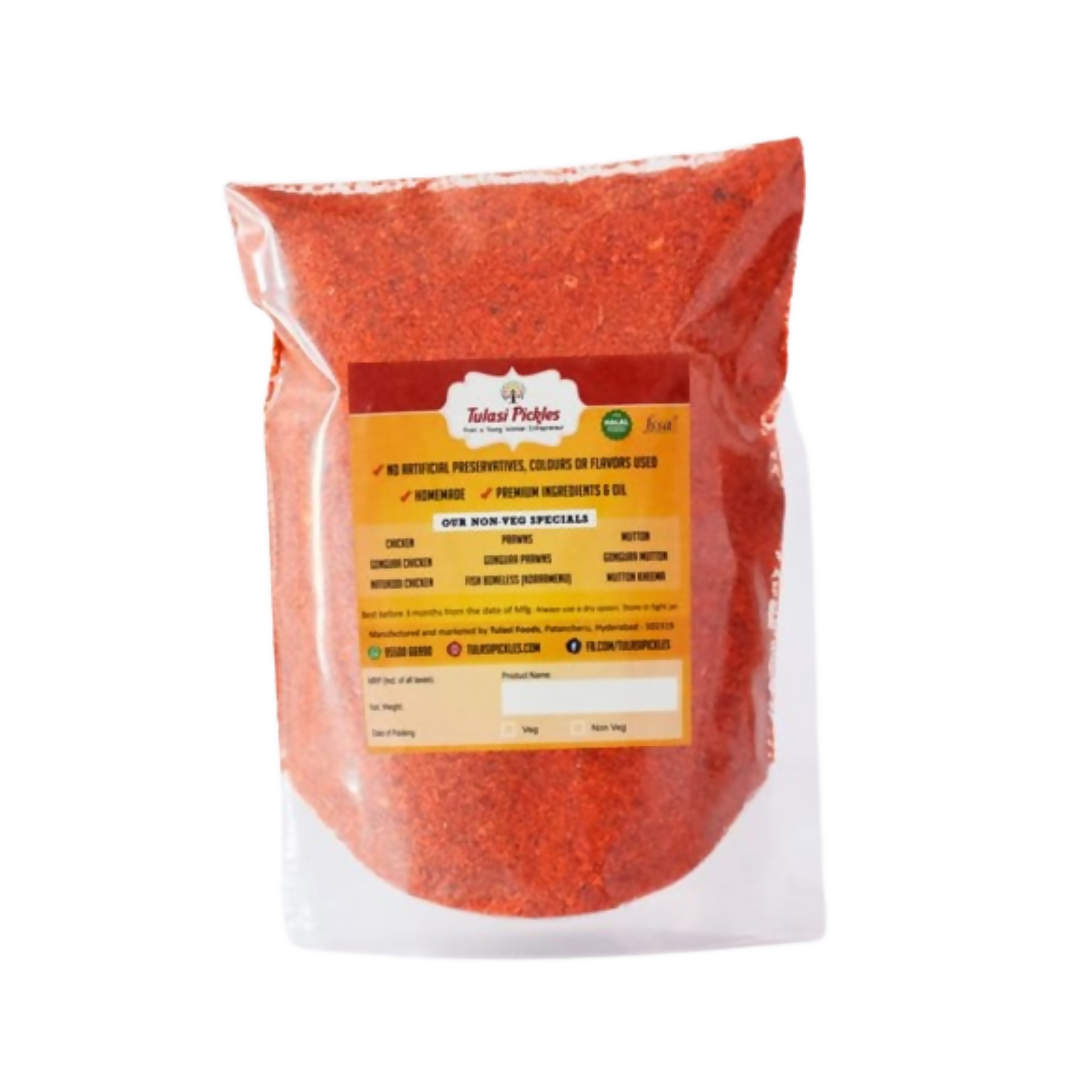 Tulasi Pickles Andhra Masala Karam (Guntur Special) - Swadesiicart